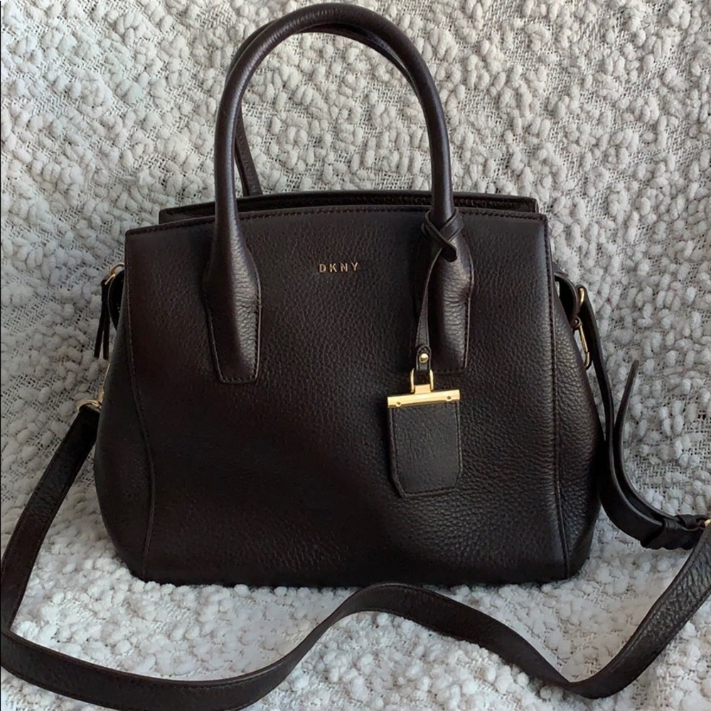 DKNY brown handbag